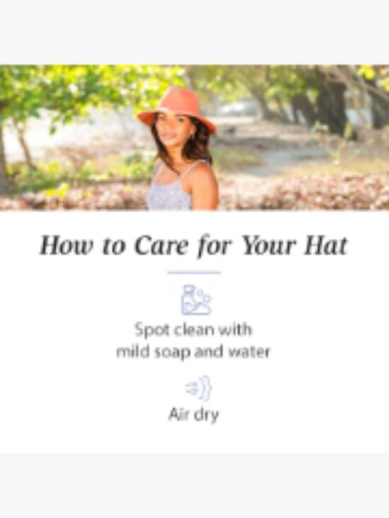UPF 50+ UV Protection Wide Brim Packable Adjustable Sun Hat Fedora main image 6